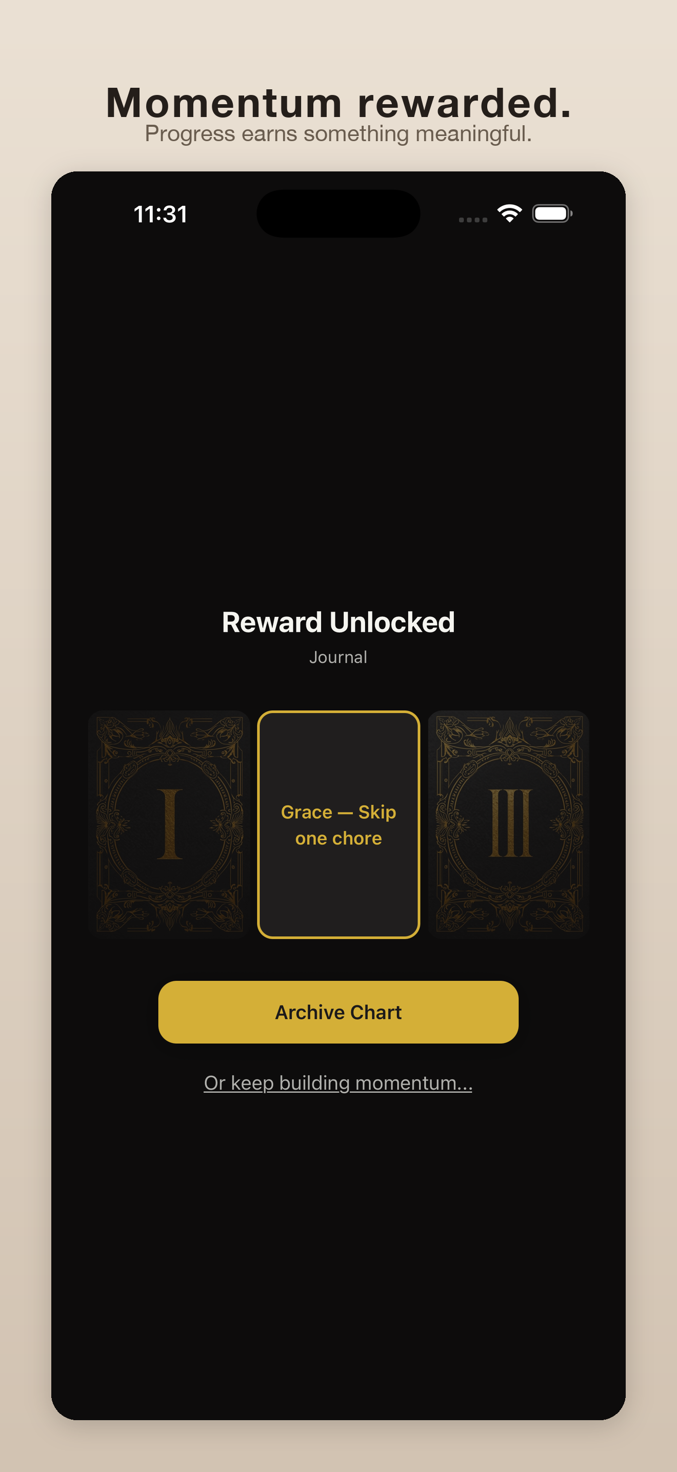Reward revealed