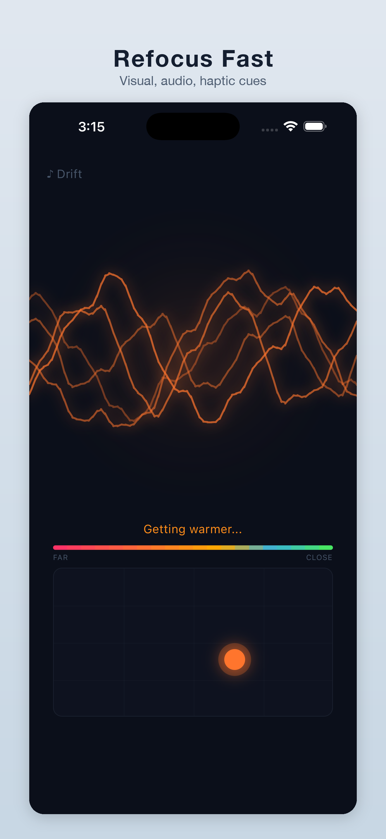 Signal Tuner urge rating screen